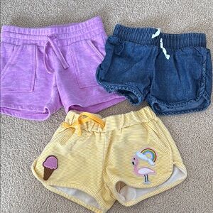 Kids' Colorful Shorts Set